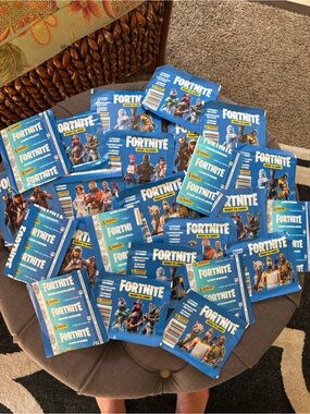 25 packages of Fortnite Trading Card /sticker Pack Assortment -